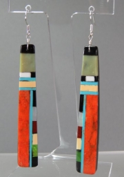 Mosaic Earrings by Chaslyn Crespin
