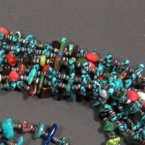 Sea Foam Turquoise Treasure Necklace by Nestoria Coriz