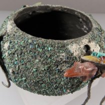 Zuni Fetish Bowl by Edna Leki  (1960s-70s)