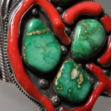 Ornate Cuff Bracelet - artist unknown