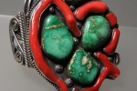 Ornate Cuff Bracelet - artist unknown
