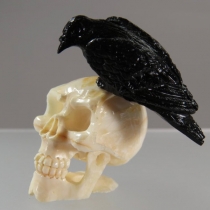 Raven and Skull by Estaban Najera