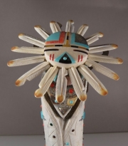 Sun Face Maiden by Troy Sice (detail view)