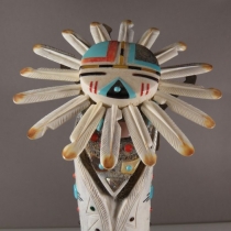 Sun Face Maiden by Troy Sice (detail view)