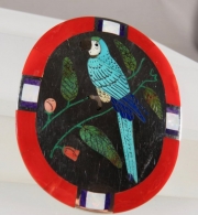 Parrot  pin/pendant by R&N Laconsello