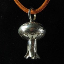 Squash Blossom pendant by Tawney Willie and Allen Cruz