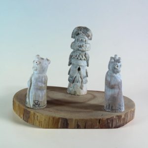Lewis Malie ~ Antler + Wood Mudheads + Shalako Fetish