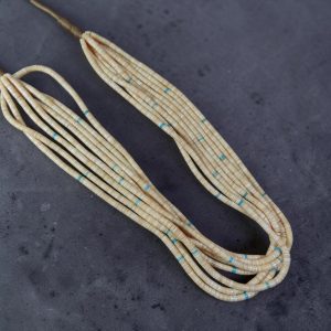 Nestoria Coriz ~ Melon Shell 8 Strand Necklace