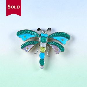 Tamara Pinto ~ Mixed Material Dragonfly Pin_Pendant