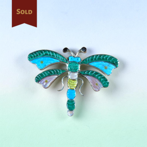 Tamara Pinto ~ Mixed Material Dragonfly Pin_Pendant