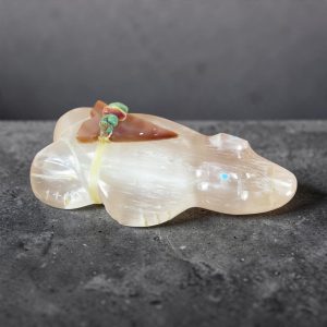 Evalena Boone ~ Selenite Frog Fetish
