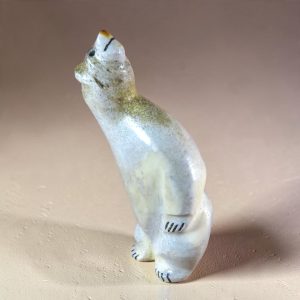 Arnie Calavaza ~ Deer Antler Bear Fetish