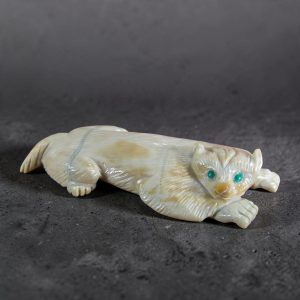 Dan Quam ~ Picasso Marble Badger Fetish