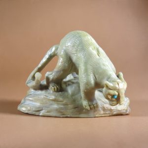 Dan Quam ~ Picasso Marble Mountain Lion Fetish