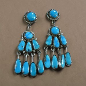 Robert_Bernice Leekya Sleeping Beauty Chandelier Earrings